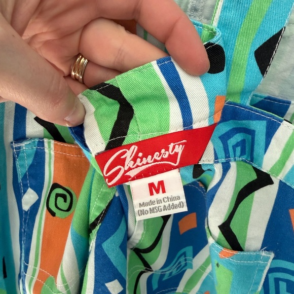 Colorful Geometric Overalls - Picture 4 of 4